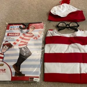 Where’s Waldo child costume L/XL 12-16